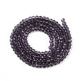 thumbnail image 3 of 20 strand Glass Beads Strands Faceted Rondelle Purple 2.9~3.3x2mm Hole: 0.8mm 144~150pcs/strand 35~37cm, 3 of 3