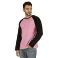 thumbnail image 3 of Inkmeso Men's Regular Fit Round Neck Shirt Solid Raglan Long Sleeve T-Shirts, 3 of 6