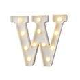 thumbnail image 2 of Romantic 3D 26 Alphabets 0-9 Numbers LED Marquee Sign Wall Hanging Night Light, 2 of 8