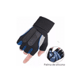 thumbnail image 3 of Guantes Gym Tácticos Pesas Crossfit Gimnasio  Azul M, 3 of 5