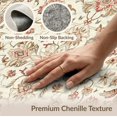 thumbnail image 6 of ODIKA 6'x9' Washable Area Rug Beige Vintage Distressed Traditional Scroll Frame Pile Neutral for Family Room, Living Room, Master Bedroom, Non-Slip, Easy Care, 6 of 7