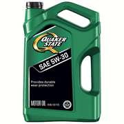 Quaker State Motor Oil, Synthetic Blend 5W-30, 5-Quart