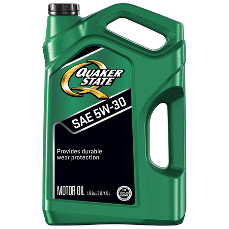 Quaker State Conventional Synthetic Blend 5W-30 Motor Oil, 5 Quart