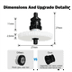thumbnail image 4 of Kit de Engranajes del Extrusor, Cojinete de Engranaje de Transmisión Doble, Pieza de Extrusión, Pieza del Cabezal de Impresión del Hotend para Adventurer 5M/5M Pro, 4 of 5