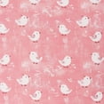 thumbnail image 3 of 10 Yard Cut Threadart Cotton Quilting Fabric Sold By The Yard - Vintage Threads Collection - 44" Width - 100% Cotton - Quilting, Sewing, Crafts - Pink Bird, 3 of 5