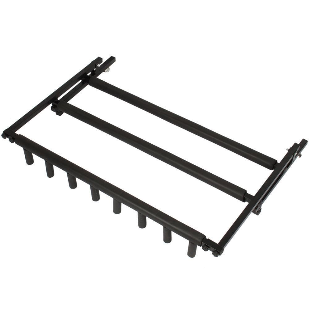 SONGMY Multi-Guitar Display Rack Folding Stand - Band Stage Bass & Acoustic Guitar, Black (7 Holder)