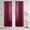 Burgundy, variant on Semi-Sheer Curtains with Pom Pom Tassels - 2 Piece Set - 2 inch Rod Pocket - Solid Sheer Curtain Drapes for Living Room, Bedroom, PomPom 40" x 84", Burgundy