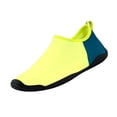 thumbnail image 3 of Barefoot Shoes Womens Lightweight Breathable Mesh Wide Toe Box Non-Slip Sole Flexible Thin Sole Athletic Footwear for Women Ideal for Walking Running Hiking Swimming Outdoor Activities,Yellow 36, 3 of 4