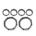 thumbnail image 1 of QIILU Qii Lu Motorcycle Instrument Board Speedometer Gauge Burst Bezel Trim Ring, 1 of 8