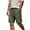 Army Green, variant on Mens Casual Sweat Cargo Shorts Drawstring Elastic Waist Athletic Workout Gym Jogger Shorts with Pockets Dark Blue,L