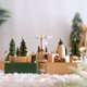 thumbnail image 5 of Caja de música de madera Elk Navidad Copo de nieve Decoración Caja de música personalizada Niños y niñas Rotación Artesanía JAMW  Sencillez, 5 of 5