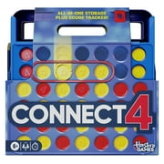 Official Hasbro Games Connect 4 Game, All-in-1 Storage, Score Tracker, Kids Games, 6+