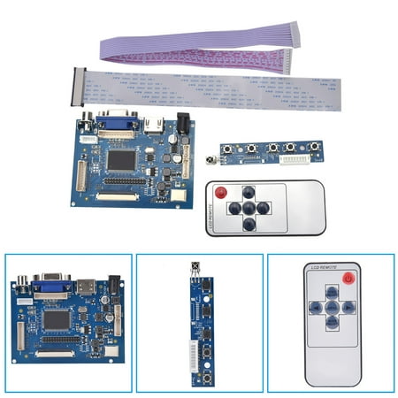 

Tebru LCD Controller Board HDMI + VGA + AV LCD Controller Board AT070TN92 AT070TN90 AT070TN94 50Pin 800 * 480 Screen HDMI Controller Board