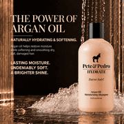 Pete & Pedro HYDRATE – Hydrating Moisturizing Argan Oil Shampoo, 8.5 oz.