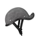 thumbnail image 2 of Gorra de béisbol de medio casco de motocicleta de estilo retro para casco de scooter de bicicleta ATV Gris, 2 of 8