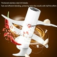 thumbnail image 2 of Electric Garlic Chopper - Rechargeable Mini Chopper with 4/6 Blades,8.5oz & 10.8oz Options,10-Second Fast Operation,USB Convenience,Long-Lasting Power for Chopping Garlic,Veggies,Nuts, 2 of 8