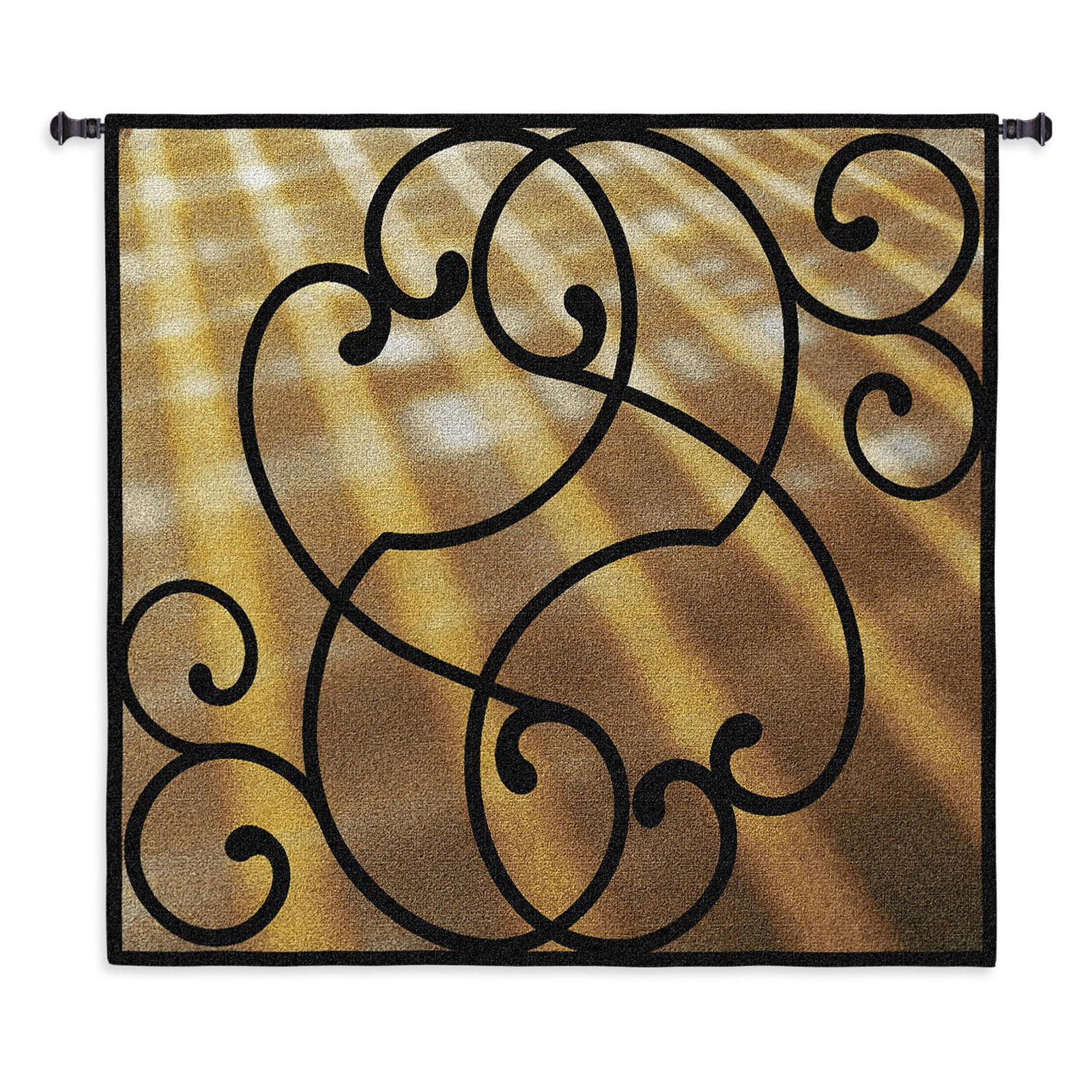 Fine Art Tapestries Sunlit Scroll Wall Tapestry