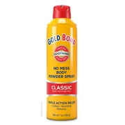 Gold Bond Body Powder Spray, No Mess Classic, 7oz Can