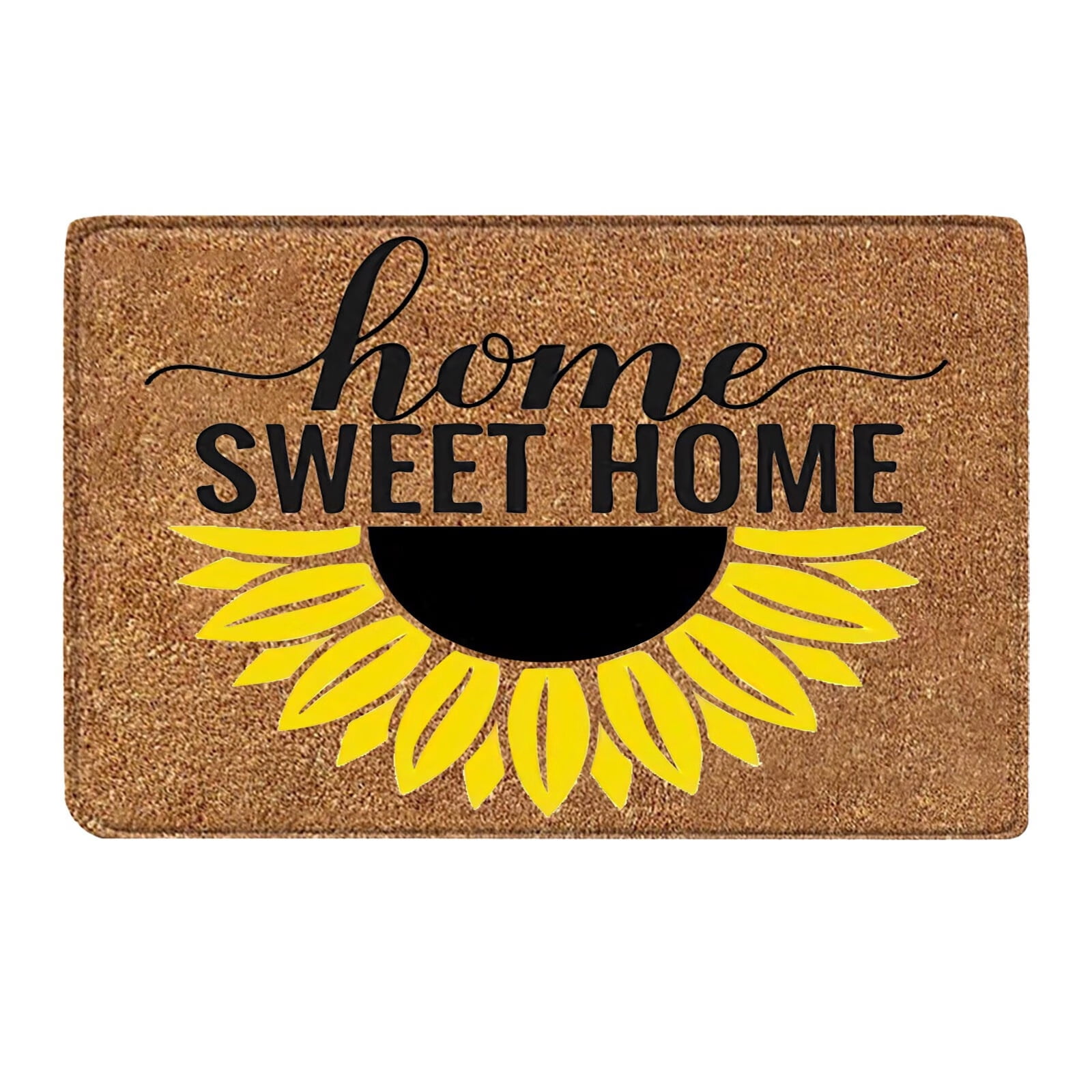 LBS Sunflower Door Mats Sunflower Mat Outdoor Rug Sunflower