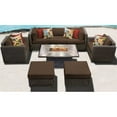 thumbnail image 2 of Venice 8 Piece Outdoor Wicker Patio Furniture Set 08h in Cocoa, 2 of 2