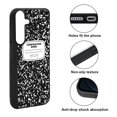 thumbnail image 2 of WIRESTER Shockproof Soft Rubber Cover Case for Samsung Galaxy S25 6.2" 2025, Black Composition Book, 2 of 5