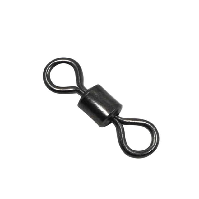fastboy 100pcs Pêche Roulement Connecteur Pivotant Portant Anneau Solide Pêche en Mer Accessoire Outil 14