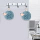 thumbnail image 5 of Fiudx Toallas de Mano de Chenilla En Bolas, Microfibra Superabsorbente, Secado Rápido, Material Suave, Diseño de Lazo para Colgar, Multiusos para Cocina, Baño, Coche, Limpieza Del Hogar, Tamaño 15 X, 5 of 6