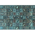 thumbnail image 1 of Ahgly Company Indoor Rectangle Persian Light Blue Traditional Area Rugs, 3' x 5', 1 of 4