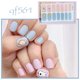thumbnail image 1 of Cartoon Frosted Bear Color Jumping Nail Stickers Waterproof and Tearable Nail Stickers QF561-575 Gao Jiahui unisex, 1 of 2