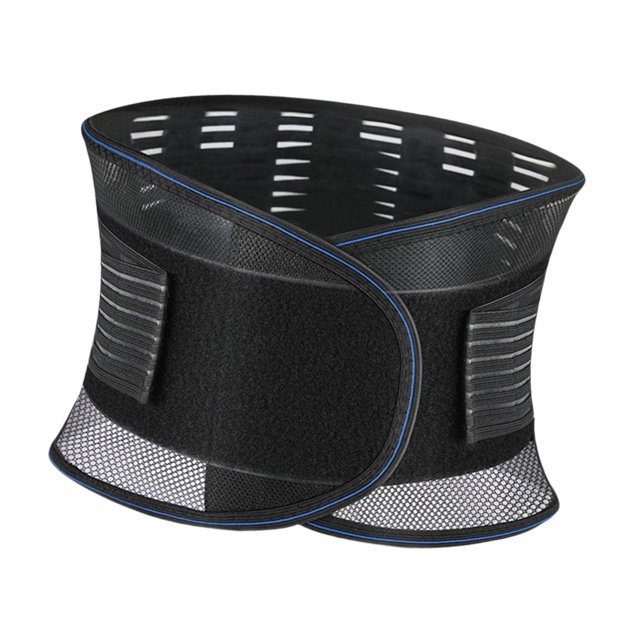 Cinturón de soporte de espalda para hombres y mujeres, cinturón de cintura, liviano, cinturón de soporte lumbar, faja lumbar para deportes, gimnasio
