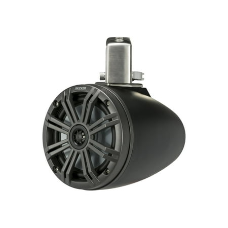 Kicker 45KMTC65 6-1/2" Marine Coaxial Tower System - Pair (Charcoal)