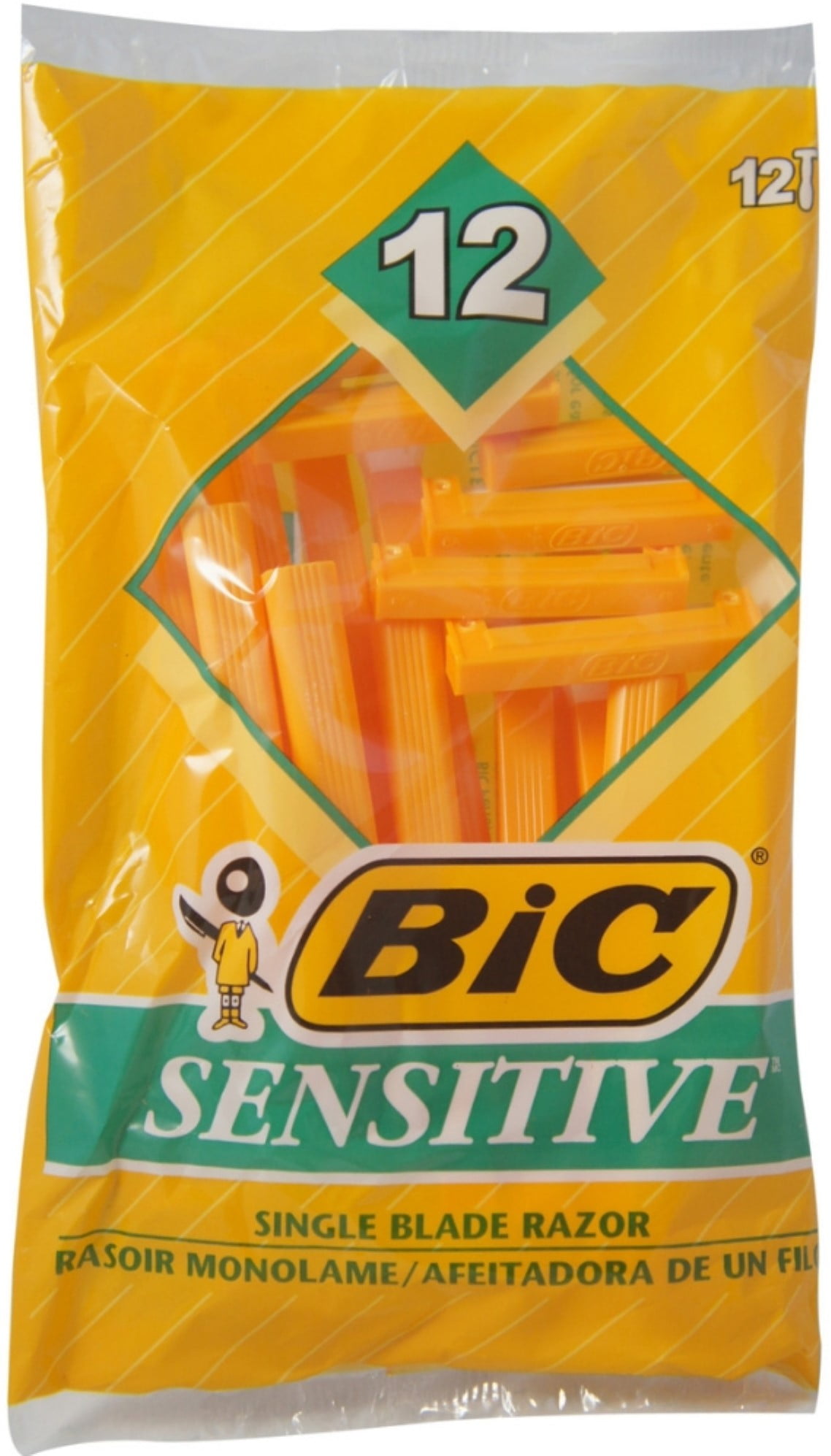3-pack-bic-sensitive-shaver-disposable-razor-12-ea-walmart