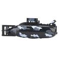 thumbnail image 3 of Mini submarino de juguete militar de 6 canales con control remoto (negro), 3 of 14
