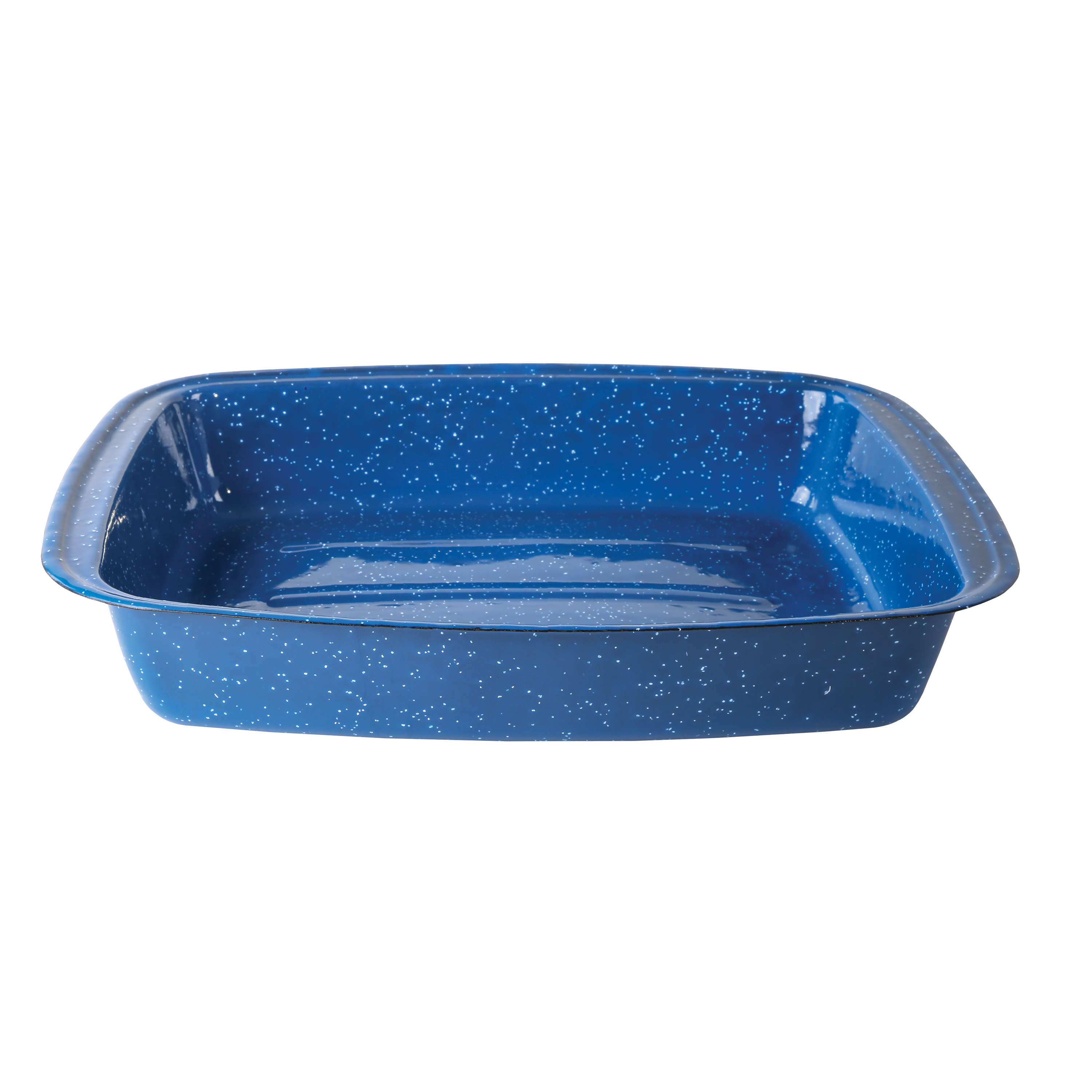 Stansport Enamel Roasting Pan 5 Quart 16" x 12" x 3"