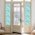 thumbnail image 2 of Blue Ice Cream Window Privacy Film, Summer Colorful Ice Cream Static Cling UV Sun Blocking Heat Control Window Tint Day and Night, Non-Adhesive Reusable One Way Windows Privacy Cover 17.7''x78.7'', 2 of 7