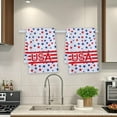 thumbnail image 2 of Moocorvic 4th of July Decorations Kitchen Towels Patriotic Decorations Memorial Day Independence Day Dish Towels Hand Towels, 2 of 7