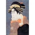 thumbnail image 2 of Matsumoto Yonesaburo as Kewaizaka no Shosho in the Play "Katakiuchi Noriyaibanashi" Poster Print by Sharaku, 2 of 4