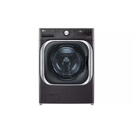 LG 5.2 cu ft High-Efficiency Black Steel Front Load Washing Machine with TurboWashâ„¢ and Smart Pairingâ„¢