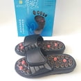 thumbnail image 2 of Zapatillas de reflexología, terapia magnética, masaje, culturismo, estimulación de puntos de acupuntura, zapatos negros de Tai Chi, tallas 40-41, 2 of 5