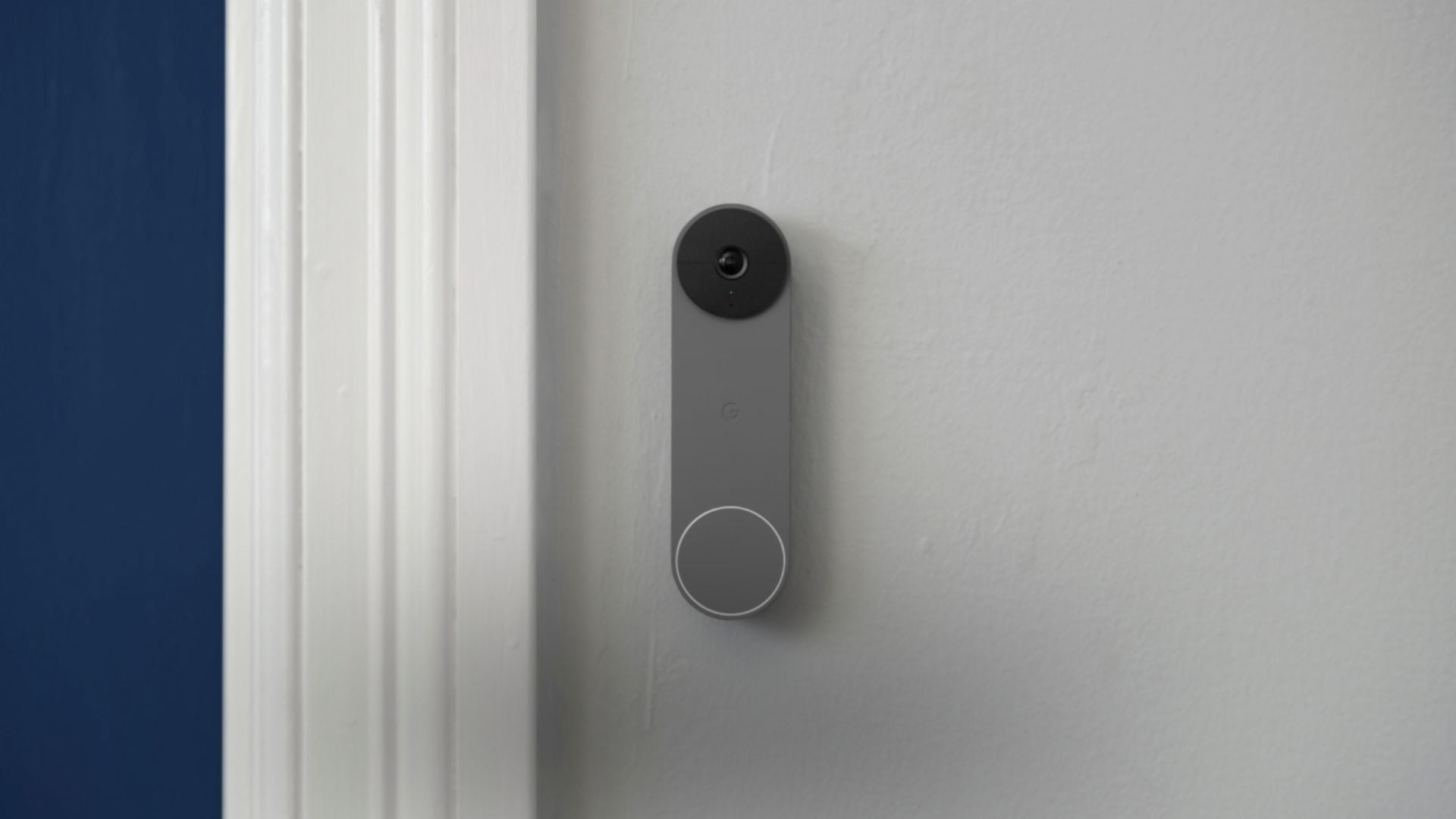 Restored Google Nest Doorbell (Battery) Wireless Doorbell Camera - Video Doorbell - Ash (Refurbished)