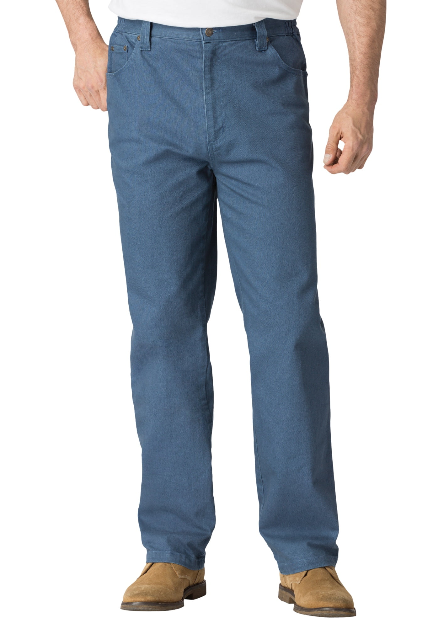 mens elastic waist jeans walmart
