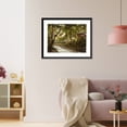 thumbnail image 3 of Historic Framed Print, Promenade Wildbad Black Forest Baden Germany, 17-7/8" x 21-7/8", 3 of 9