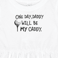 thumbnail image 4 of Inktastic One Day, Daddy Will Be My Caddy Kids Golfing Girls Baby Dress, 4 of 5