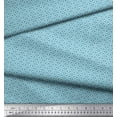 thumbnail image 2 of Soimoi Cotton Duck Fabric Geometric Small Print Fabric by The Yard 56 Inch Wide, 2 of 3