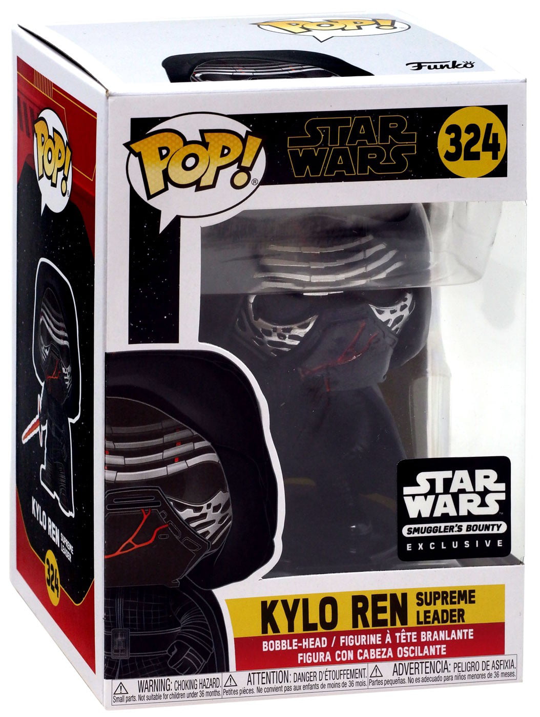 Star Wars:Rise of Skywalker Kylo Ren Supreme Leader Lights /& Sound Funko Pop