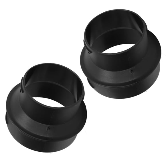 Heater Ducting Reducer Outlet Adapter, Parking Heater Adapter Tube Heat Resistant ABS Easy Installation 1pair Durable  for Webasto Heater
