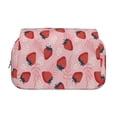 thumbnail image 2 of Disketp Strawberries Estuche de Lápices de Doble Capa con Tapa Abatible y Cremallera, Organizador Escolar para Adolescentes y Adultos, 2 of 7
