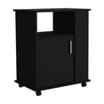 thumbnail image 4 of Lower Cabinet Kit In Black - Elegant & Functional For Microwave 4 Shelves Mobility Feature Any Setting, 4 of 4