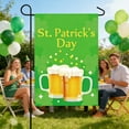 thumbnail image 6 of St. Patrick‘s Day Garden Flag, Reversible Outdoor Yard Decoration for Porch, Patio, and Fence, Irish Themed Festival Welcome Sign(Green,B), 6 of 6