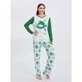 thumbnail image 6 of Nituyy Family Matching Christmas Pajamas Set Sleepwear Jumpsuit Hoodie with Hood for Family, 6 of 9